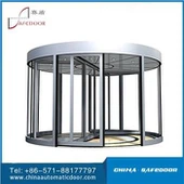 Коммерческое здание Вход Вращающиеся двери